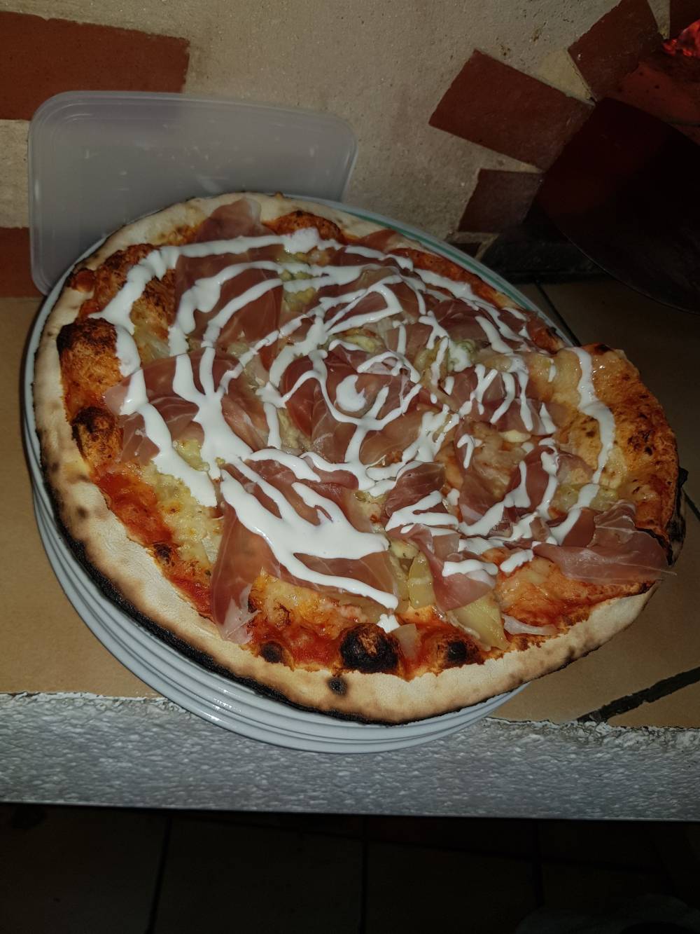 Pizza jambon